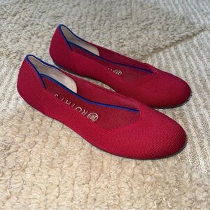 Rothy's Women's Red Flats